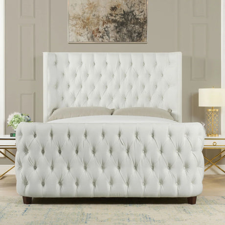 Brooklyn - Tufted Panel Bed Headboard And Footboard Set - Furniture Home Direct