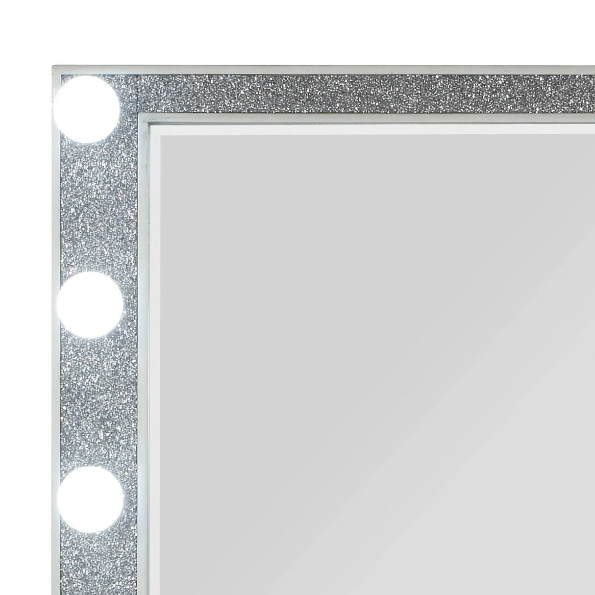 Sliverfluff - Mirror With Light - Mirrored / Champagne - Furniture Home Direct