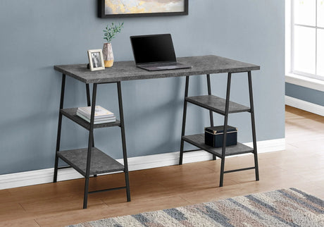 Computer Desk For Home Office, Laptop, Storage Shelves, Contemporary & Modern - Furniture Home Direct