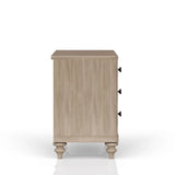 3 Drawer Nightstand - Sand - Furniture Home Direct