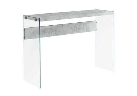 Accent Console Table For Entryway, Glossy Spacious Surface - Furniture Home Direct