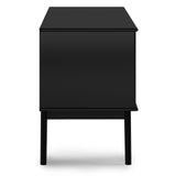 Draper - Handcrafted Mid Century Low TV Media Stand - Furniture Home Direct