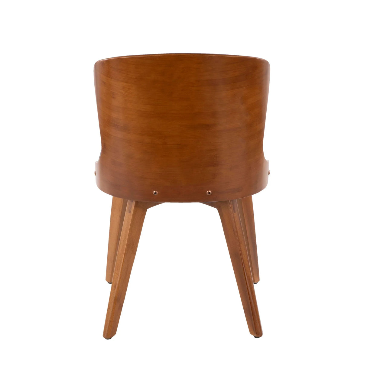 Bocello - Mid-Century Chair - Walnut / Black - Furniture Home Direct