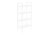 Bookshelf, Bookcase, 4 Tier, Office, Bedroom, Contemporary, Modern - Furniture Home Direct