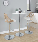 Elia - Contemporary Adjustable Bar Table - Furniture Home Direct