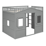 House Loft Bed With Ladder - Furniture Home Direct