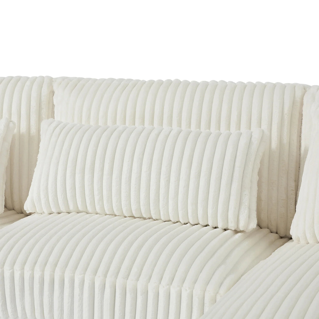 Sectional Sofa U Shaped Oversized With Chaise Beige - Furniture Home Direct