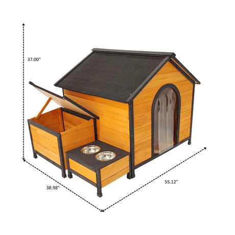 Xpt088 Wearable And Strong Dog House For Playground - Natural - Furniture Home Direct