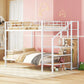 Bunk Bed With Lateral Storage Ladder And Wardrobe - Furniture Home Direct