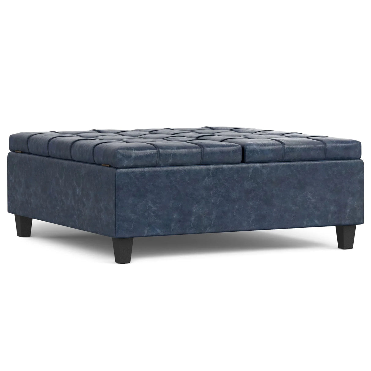 Harrison - Upholstered Coffee Table Storage Ottoman - Furniture Home Direct