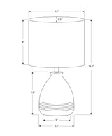 Lighting, Modern Table Lamp - Cream - Furniture Home Direct