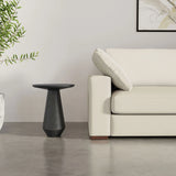 Gloria - Cast Aluminum Side Table - Black - Furniture Home Direct