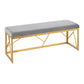 Folia - Glam Bench - Furniture Home Direct