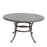 Outdoor Aluminum Dining Set With Cushion - Furniture Home Direct