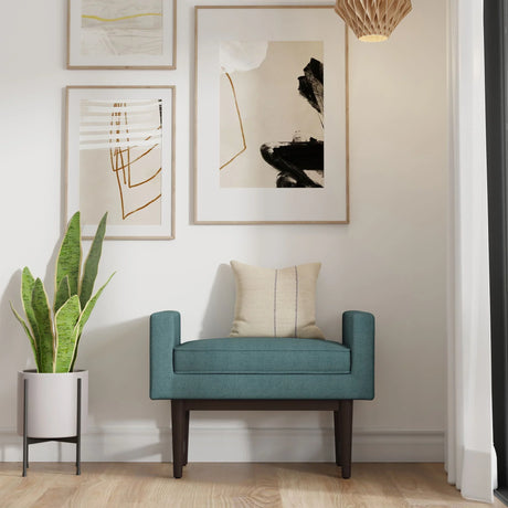 Scott - Upholstered Ottoman Bench - Furniture Home Direct