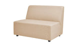 Cleo - Modular Upholstered Deep Seating Patio Armless Loveseat - Furniture Home Direct