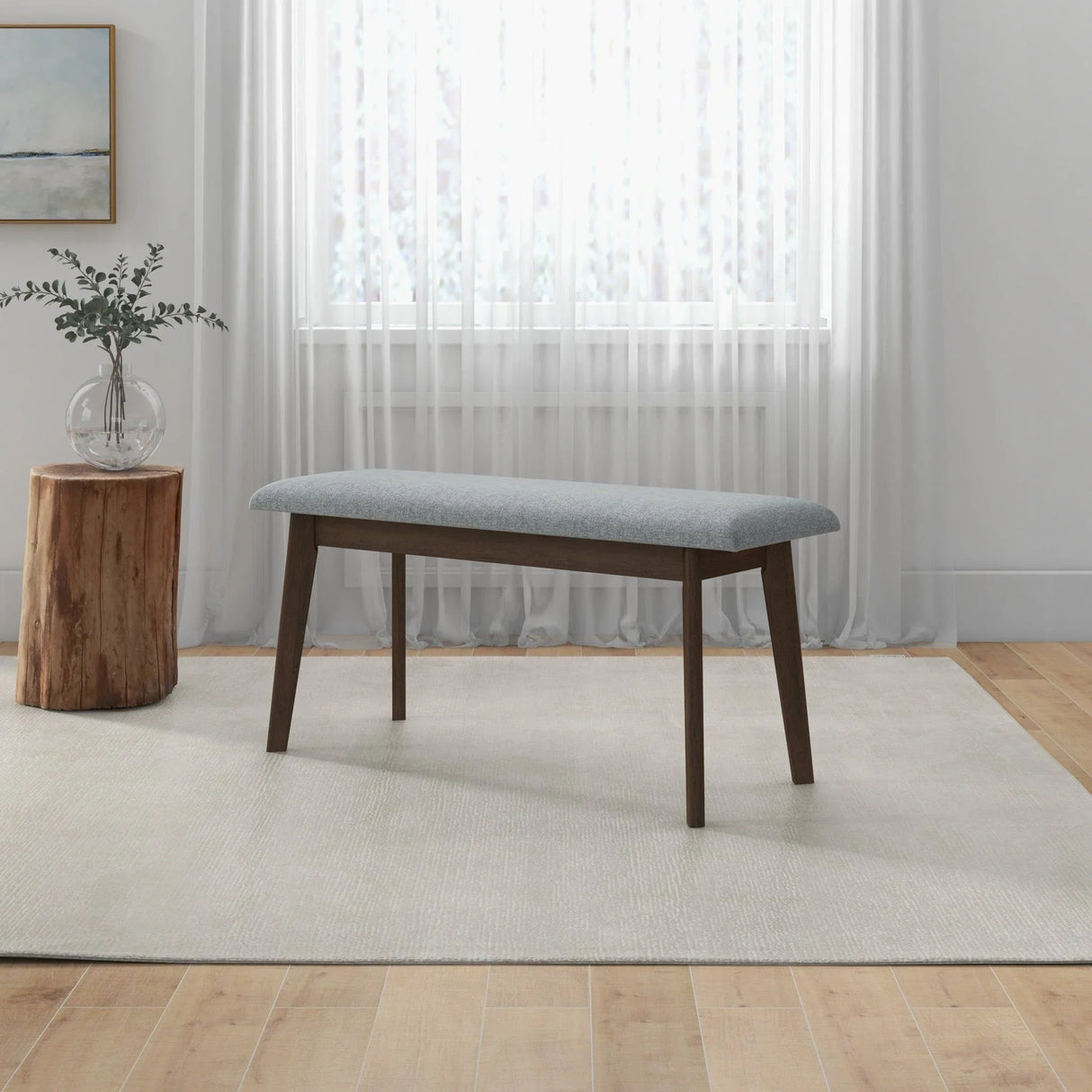 Carlos - Upholstered Bench - Furniture Home Direct