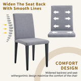 Dining Set With Glass Table And Upholstered Chairs Gray - Furniture Home Direct