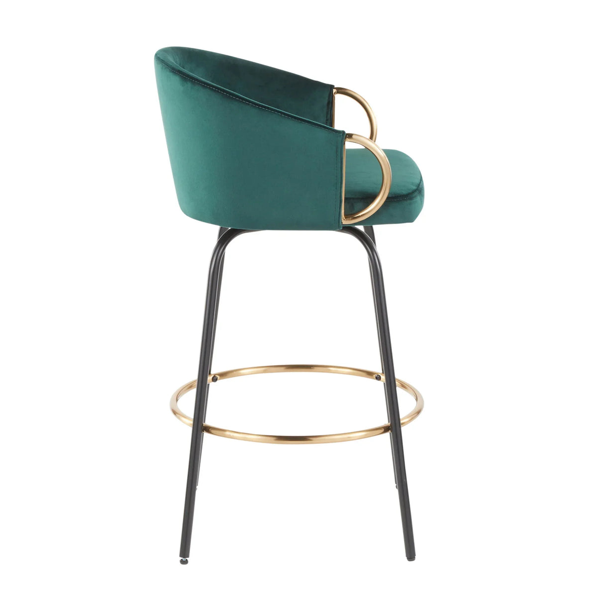 Claire - Contemporary / Glam Counter Stool (Set of 2) - Furniture Home Direct