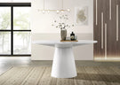 Jasper - Wide Contemporary Round Dining Table - Furniture Home Direct