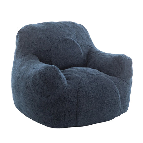 Comfy Bean Bag Chair With Filler, Fluffy And Cozy Seating - Furniture Home Direct