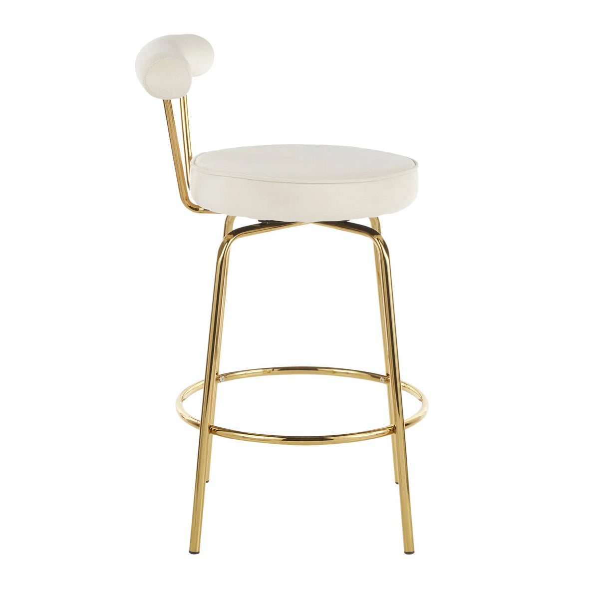 Rhonda - Glam Counter Stool (Set of 2) - Furniture Home Direct