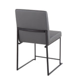 Fuji - Contemporary Modern Elegance With High Back Dining Chair (Set of 2) - Furniture Home Direct