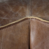 Brancaster - Top Grain Leather Living Room Set - Brown - Furniture Home Direct