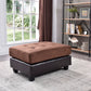 Chic Contemporary Ottoman - Furniture Home Direct
