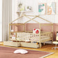 House Bed With 2 Drawers - Furniture Home Direct