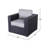 Patio Chair With Cushions Stylish Design - Furniture Home Direct