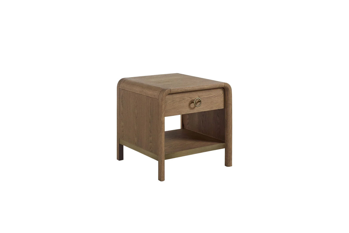 Waterfall - End Table - Light Brown - Furniture Home Direct