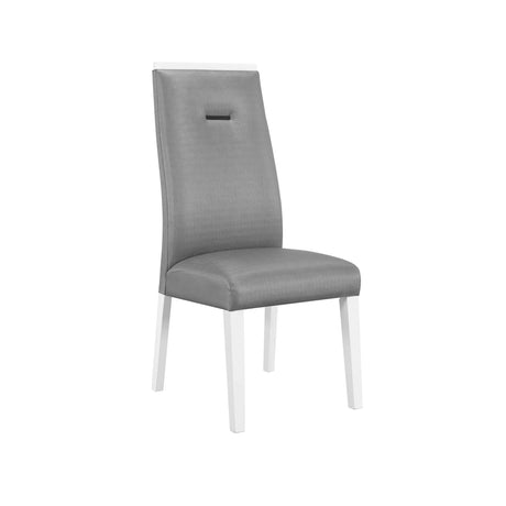 Moon - Dining Chairs (Set of 2) - Gray - Furniture Home Direct