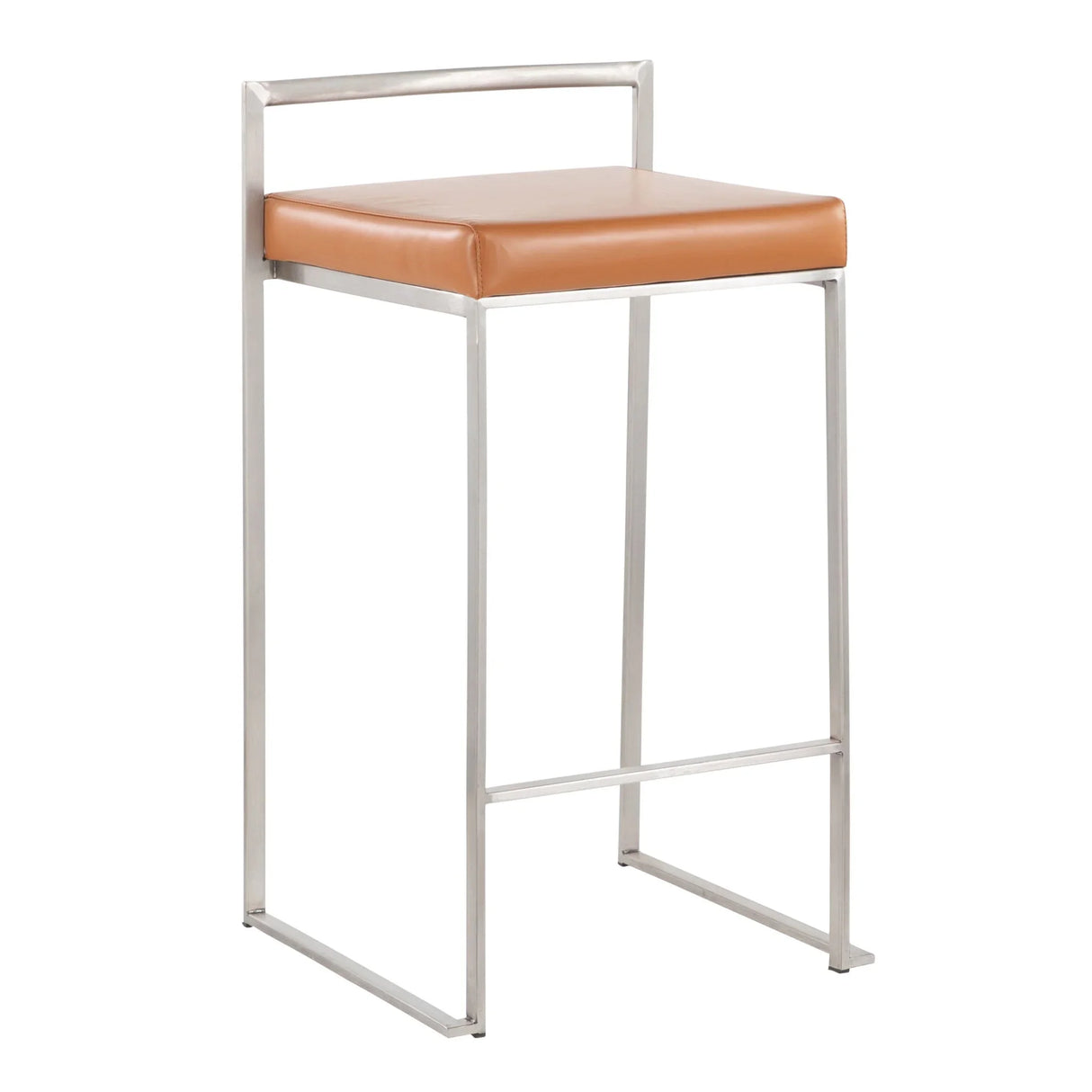 Fuji - Contemporary Elegant Stackable Counter Stool Set - Furniture Home Direct