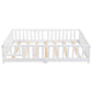 Solid Floor Bed With Door And Fence For Children - Furniture Home Direct