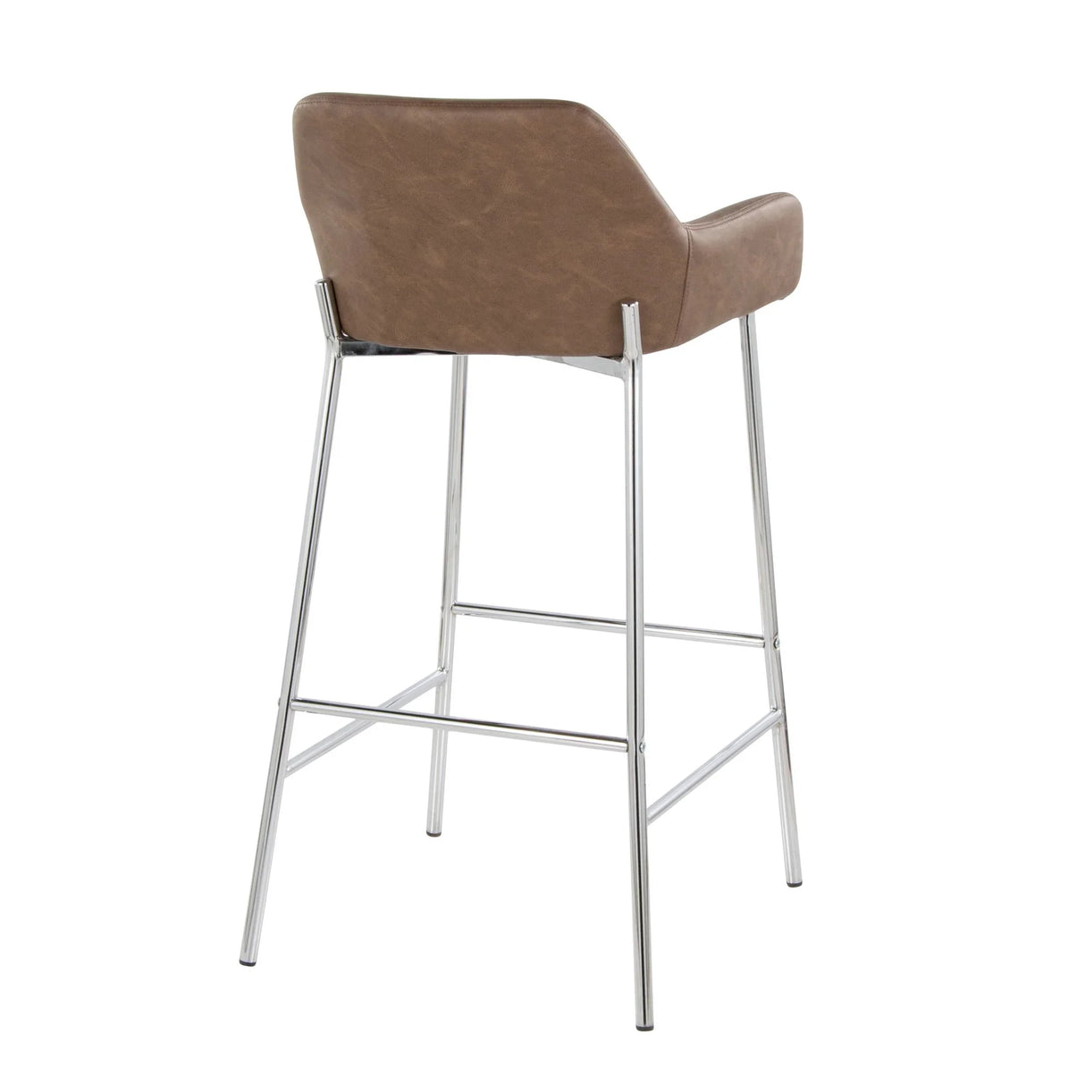 Daniella - Contemporary Fixed Height Barstool (Set of 2) - Furniture Home Direct