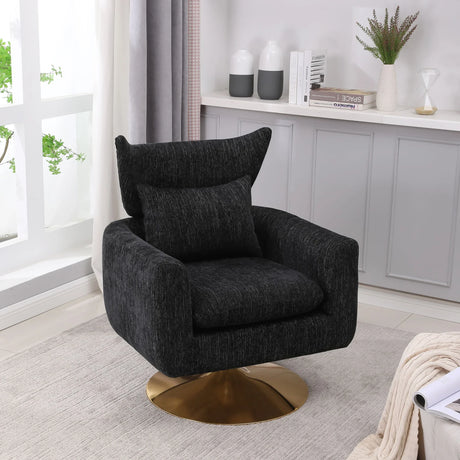Classic Mid-Century 360 Degree Swivel Accent Chair - Furniture Home Direct