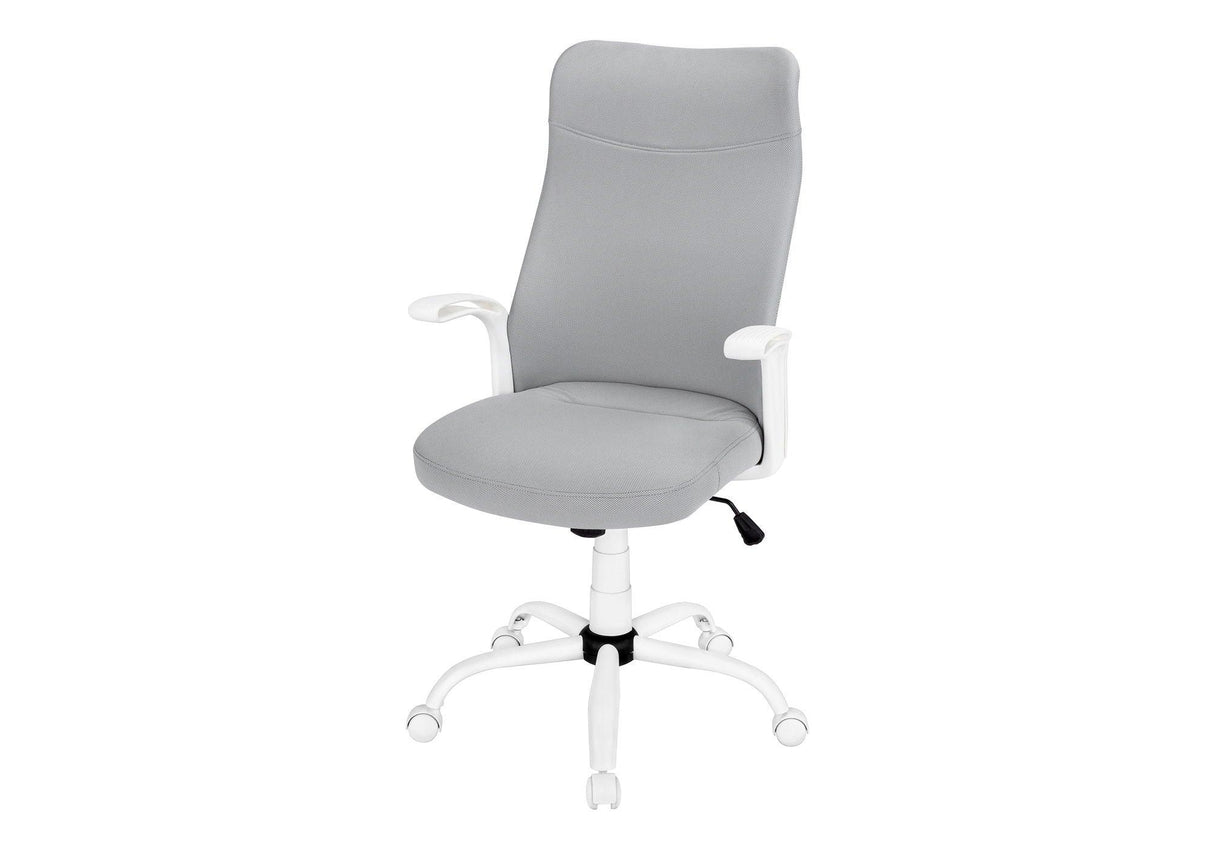 Office Chair, Adjustable Height, Swivel, Armrests, Contemporary & Modern - Furniture Home Direct