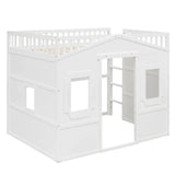 House Loft Bed With Ladder - Furniture Home Direct