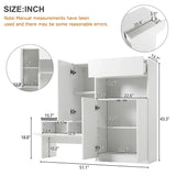 Elegant 2 In 1 Shoe Cabinets With Soft Cushion Versatile Shoe Rack Organizer With Adjustable Shelves - Furniture Home Direct