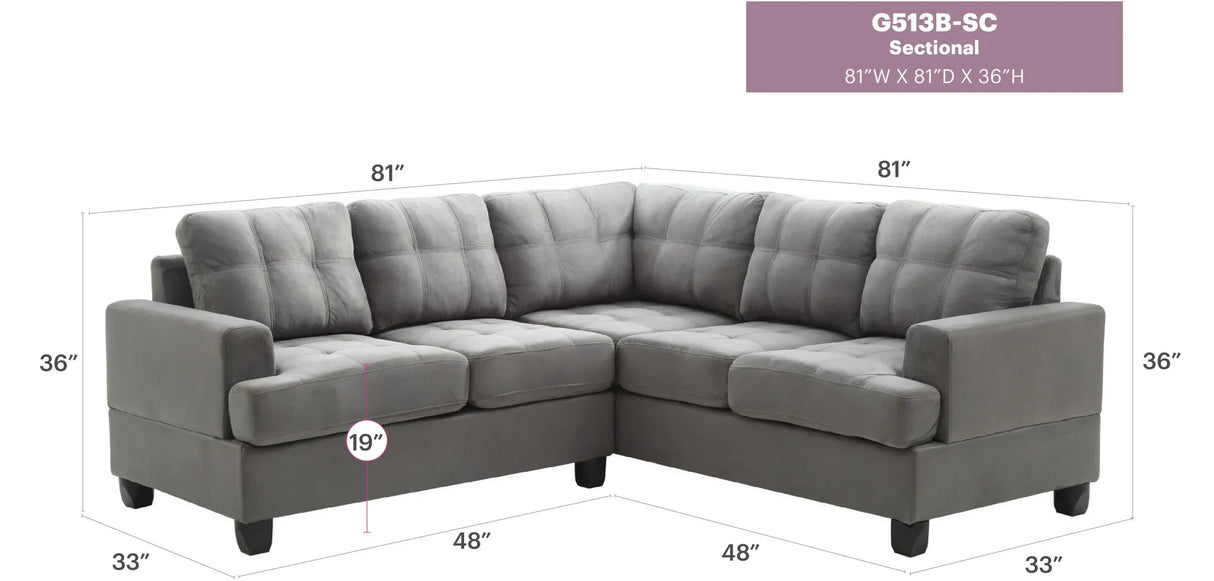 Sandridge - Sectional - Furniture Home Direct