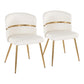 Cinch - Glam / Art Deco Dining Chair (Set of 2) - Furniture Home Direct