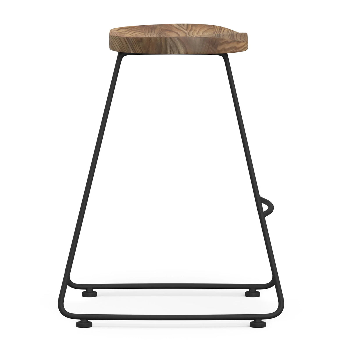 Amberly - Rustic Saddle Bar Stool (Set of 2) - Furniture Home Direct