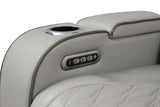 Fortuner Modern Power Reclining Sectional with Bluetooth and LED - Gray - Furniture Home Direct