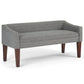 Parris - Contemporary Upholstered Bench - Furniture Home Direct