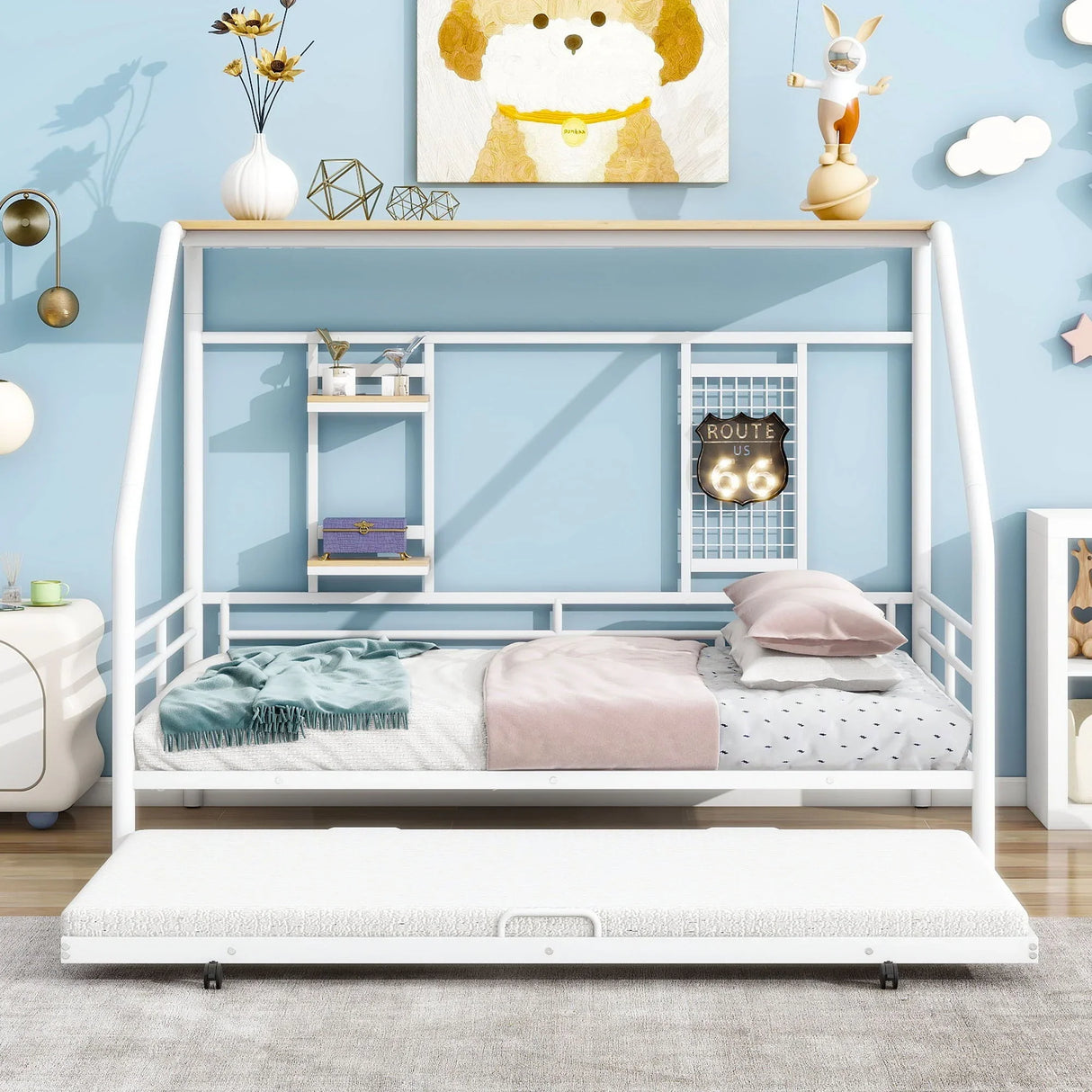 Playhouse Design Bed With Trundle - Furniture Home Direct
