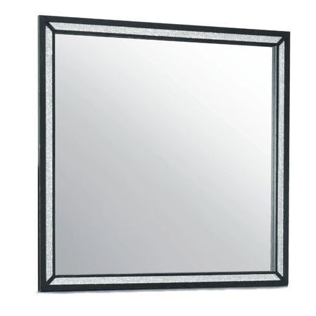 Carlos - Mirror - Black - Furniture Home Direct