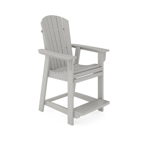 Adirondack Style Counter Chair Stylish HDPE Poly Lumber For Dining, Patio, And Garden Comfort - Furniture Home Direct