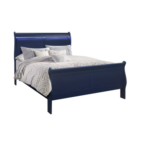 Charlston - 5 Piece Bedroom Set With LED Headboard - Furniture Home Direct
