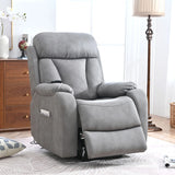 Lift Chair Recliner For Elderly Power Remote Control Recliner Sofa Relax Soft Chair Anti-Skid Australia Cashmere Fabric Furniture Living Room - Furniture Home Direct